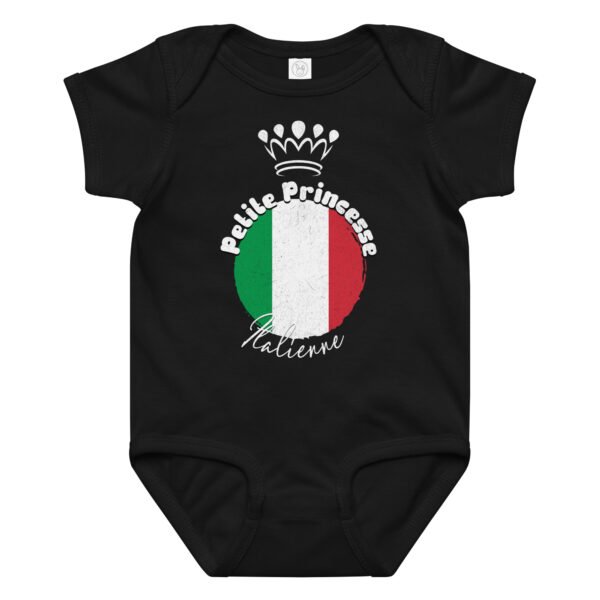 👑 Petite princesse d’Italie – Body bébé cadeau – Image 7