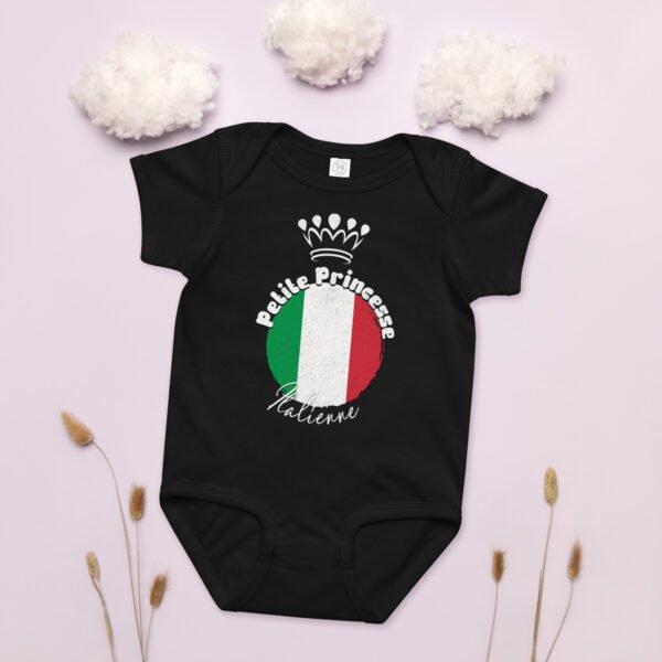 👑 Petite princesse d’Italie – Body bébé cadeau – Image 11