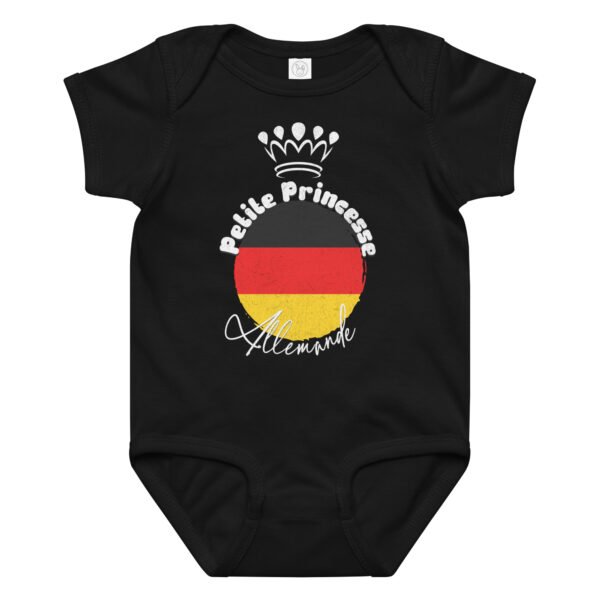 Petite Princesse d'Allemagne — cadeau Body Bébé Fille en Coton – Image 7
