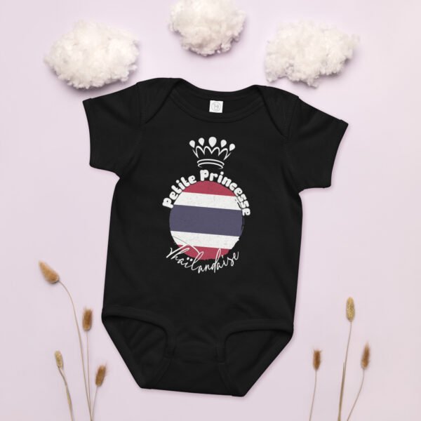 👸 Petite Princesse de Thaïlande — Body Bébé Fille 100% Coton Doux – Image 11