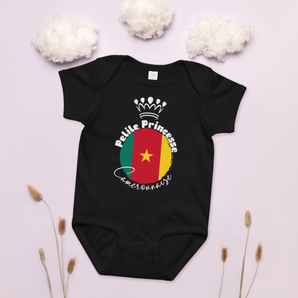 👑 Petite Princesse du Cameroun — Body Bébé Fille 100% Coton – Image 10