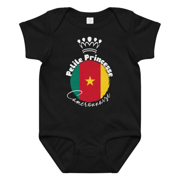 👑 Petite Princesse du Cameroun — Body Bébé Fille 100% Coton – Image 11