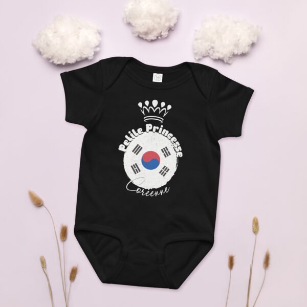 Body Bébé Fille "Petite Princesse Coréenne" - 100% Coton – Image 10