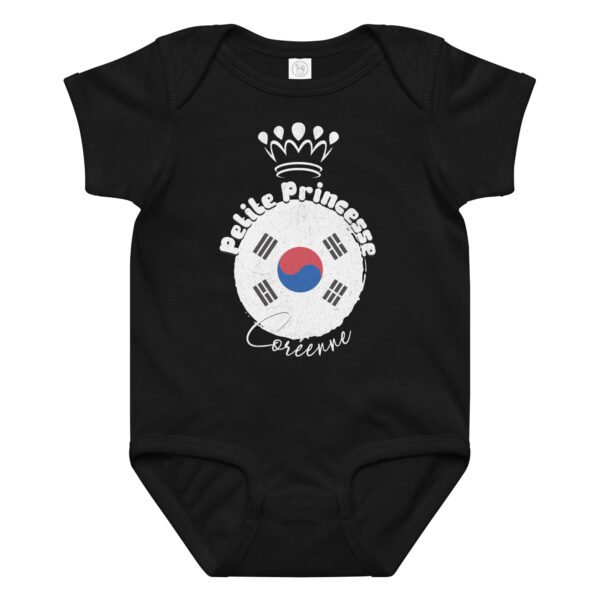 Body Bébé Fille "Petite Princesse Coréenne" - 100% Coton – Image 11