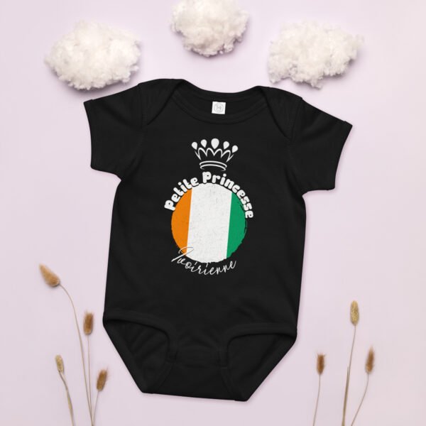 Petite Princesse Ivoirienne - Body bébé fille en coton – Image 10