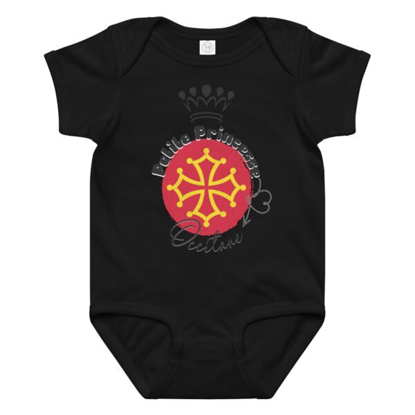 👑 Petite princesse d'Occitanie — Body bébé fille 100% coton – Image 6