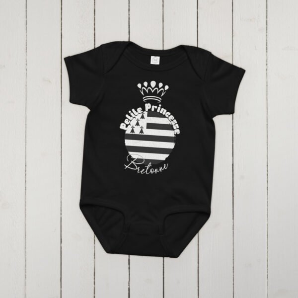 👸 Petite Princesse Bretonne - Body bébé fille 100% coton – Image 9