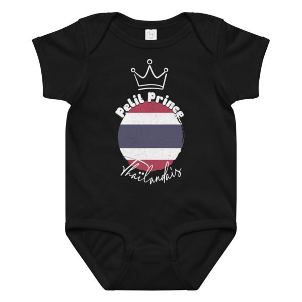👑 Petit Prince de Thaïlande — Body Bébé Garçon 100% Coton – Image 7