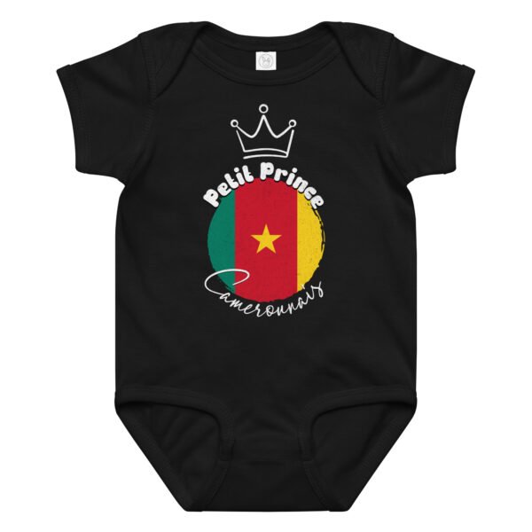 🦁 Petit Prince du Cameroun — Body Bébé Garçon 100% Coton – Image 7