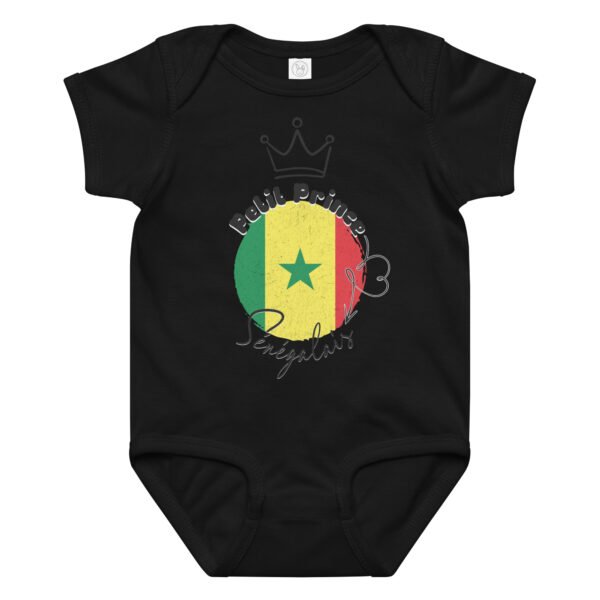 👑 Petit Prince Sénégalais — Body bébé garçon 100% coton – Image 6