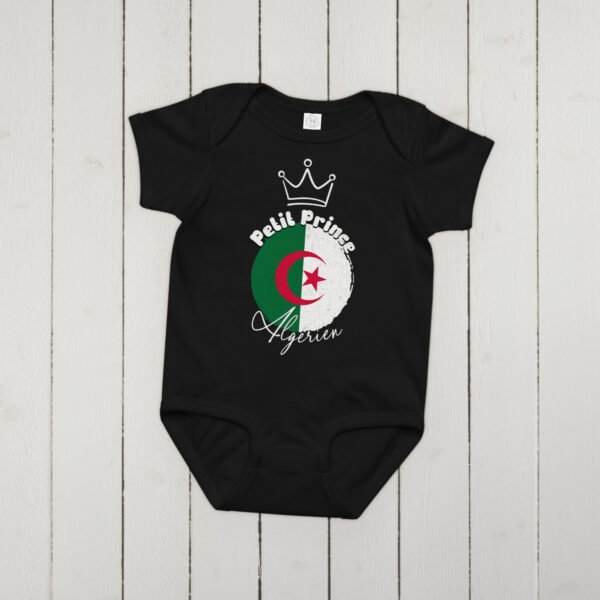 👑 Body garçon Petit Prince Algérien — Le cadeau qui célèbre vos racines 🇩🇿 – Image 9