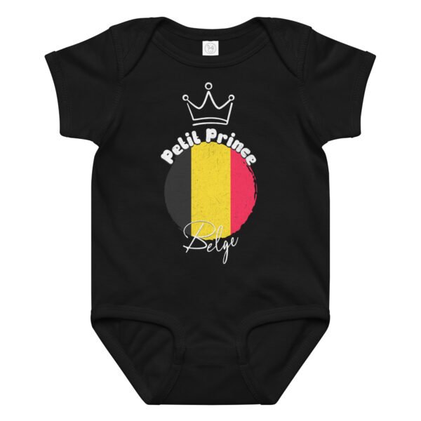 👑 Petit Prince Belge — Body bébé garçon 100% coton – Image 7