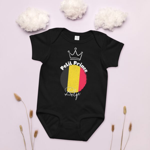 👑 Petit Prince Belge — Body bébé garçon 100% coton – Image 11
