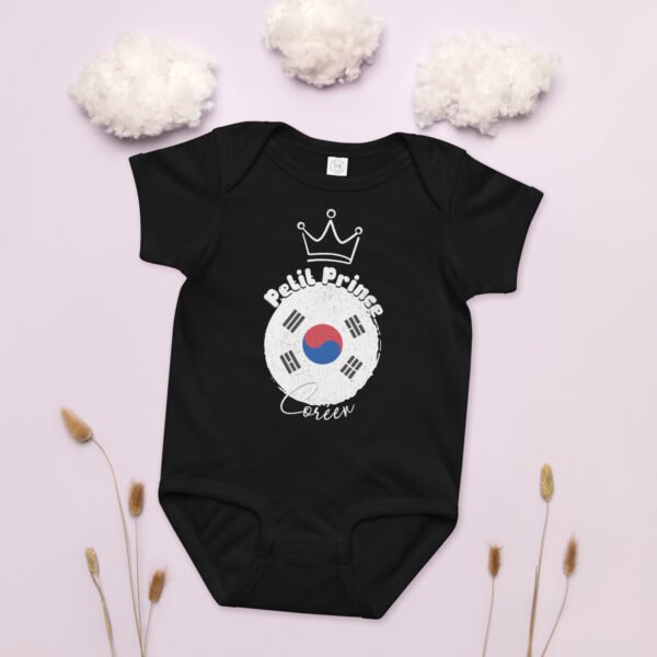 Body Bébé Garçon "Petit Prince Coréen" - 100% Coton 🇰🇷 – Image 11