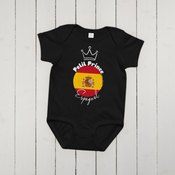 Body Petit Prince Espagnol - 100% Coton pour Bébé Garçon 🇪🇸 – Image 9