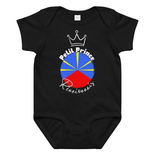 🌋 Petit Prince Réunionnais — Body bébé garçon 100% coton – Image 7