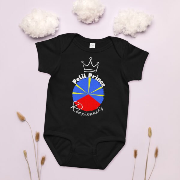 🌋 Petit Prince Réunionnais — Body bébé garçon 100% coton – Image 11