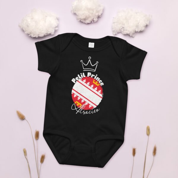 👑 Petit Prince Alsacien — Body bébé garçon 100% coton – Image 11