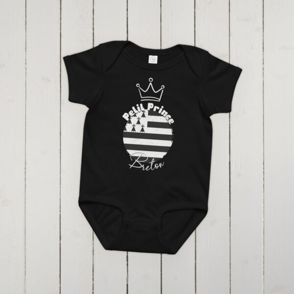 👑 Petit Prince Breton - Body bébé garçon 100% coton – Image 9