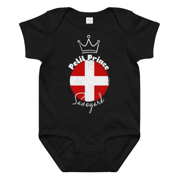 👑 Petit Prince Savoyard — Body Bébé Garçon – Image 7