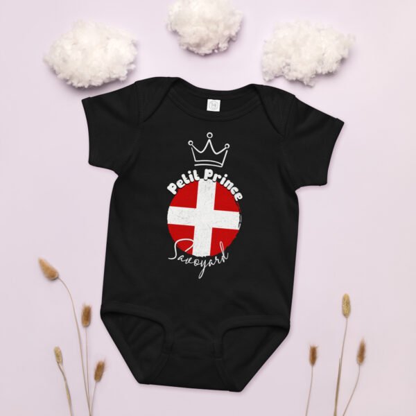 👑 Petit Prince Savoyard — Body Bébé Garçon – Image 11