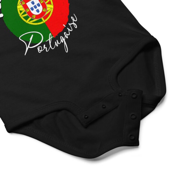 👑 Petite Princesse du Portugal — Body bébé fille en coton – Image 7