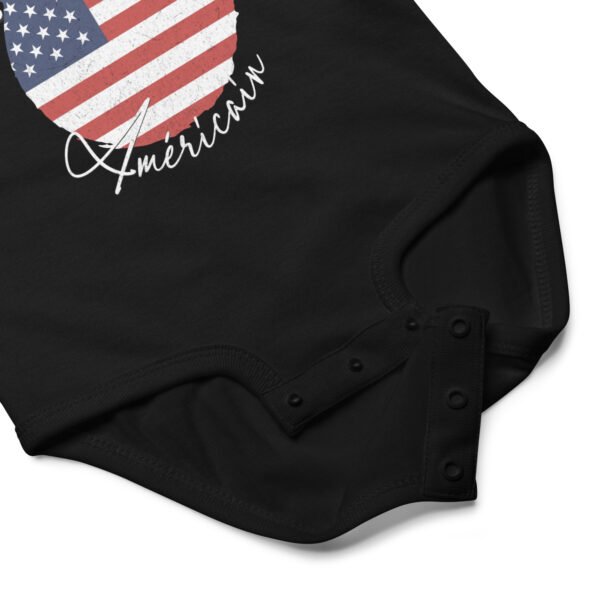 🇺🇸 Petit prince Américain — Body bébé garçon 100% coton – Image 8