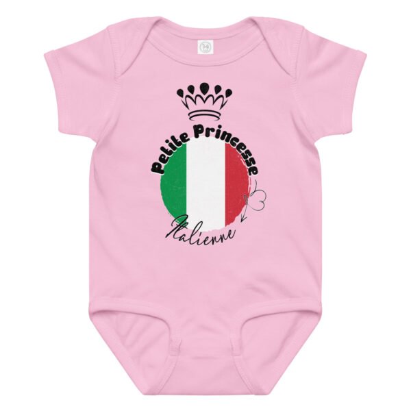 👑 Petite princesse d’Italie – Body bébé cadeau – Image 6