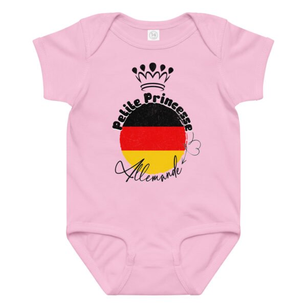 Petite Princesse d'Allemagne — cadeau Body Bébé Fille en Coton – Image 6