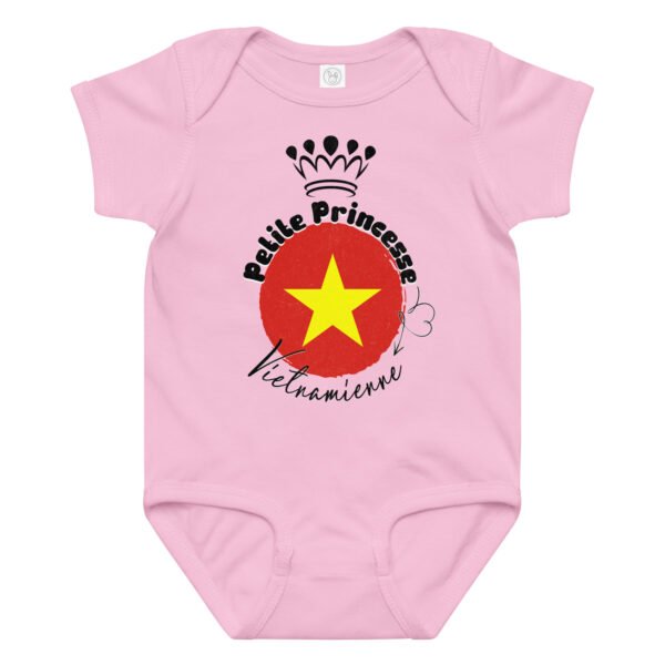 Petite Princesse Vietnamienne — Body Bébé Fille 100% Coton – Image 6