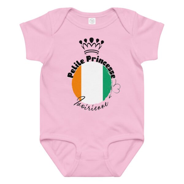 Petite Princesse Ivoirienne - Body bébé fille en coton – Image 6