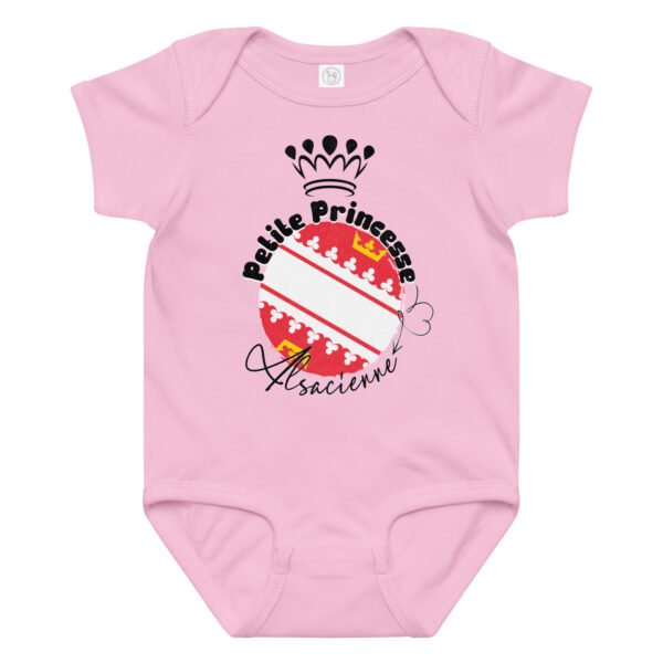 👸 Petite Princesse Alsacienne — Body bébé fille 100% coton – Image 10