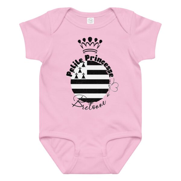 👸 Petite Princesse Bretonne - Body bébé fille 100% coton – Image 6