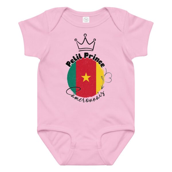🦁 Petit Prince du Cameroun — Body Bébé Garçon 100% Coton – Image 6