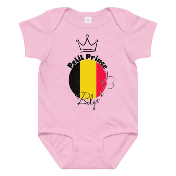 👑 Petit Prince Belge — Body bébé garçon 100% coton – Image 6