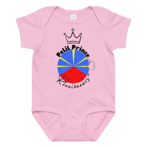🌋 Petit Prince Réunionnais — Body bébé garçon 100% coton – Image 6