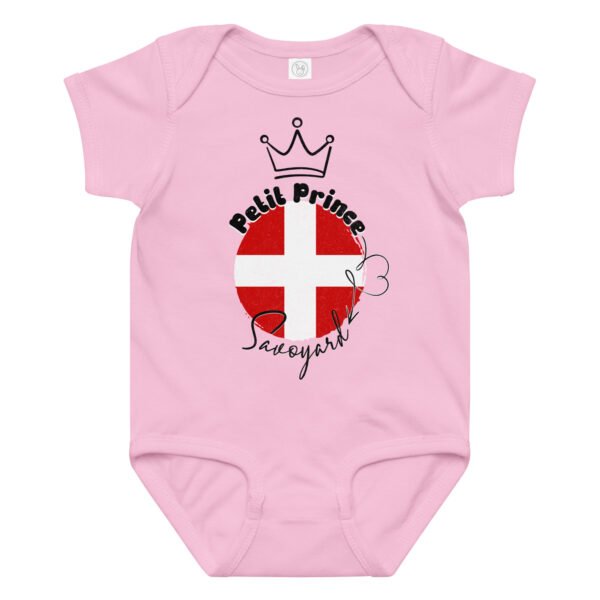 👑 Petit Prince Savoyard — Body Bébé Garçon – Image 6