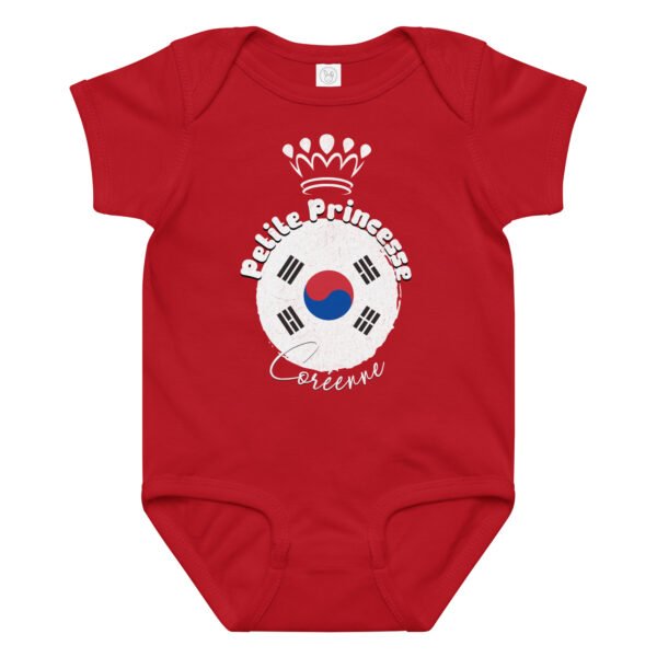 Body Bébé Fille "Petite Princesse Coréenne" - 100% Coton – Image 12