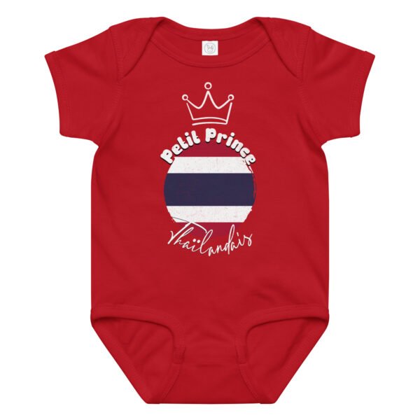 👑 Petit Prince de Thaïlande — Body Bébé Garçon 100% Coton – Image 12