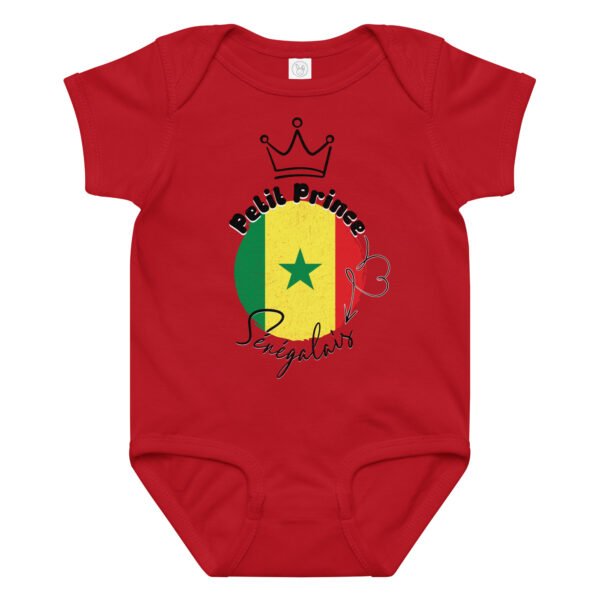 👑 Petit Prince Sénégalais — Body bébé garçon 100% coton – Image 7
