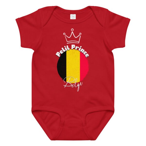 👑 Petit Prince Belge — Body bébé garçon 100% coton – Image 12