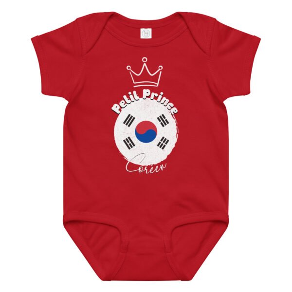 Body Bébé Garçon "Petit Prince Coréen" - 100% Coton 🇰🇷 – Image 12