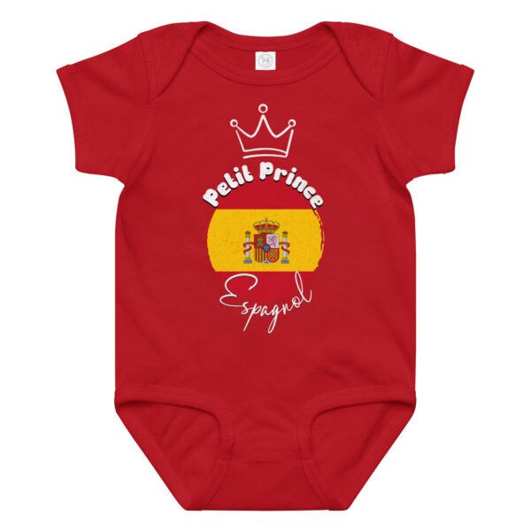 Body Petit Prince Espagnol - 100% Coton pour Bébé Garçon 🇪🇸 – Image 12