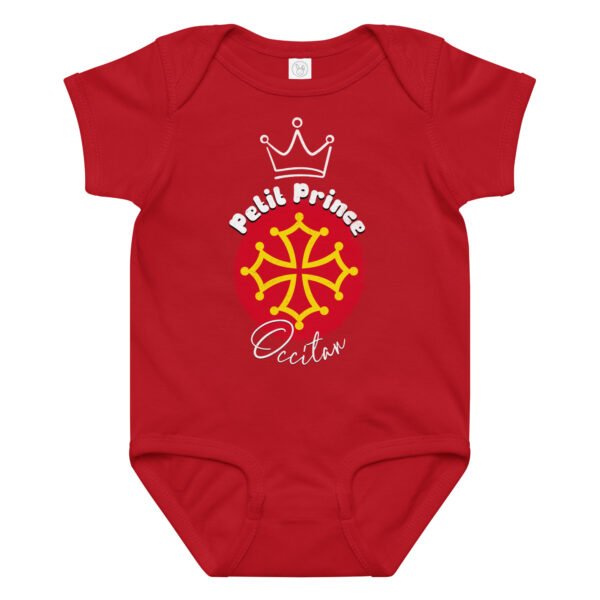 👑 Petit prince d'Occitanie — Body bébé garçon 100% coton – Image 12