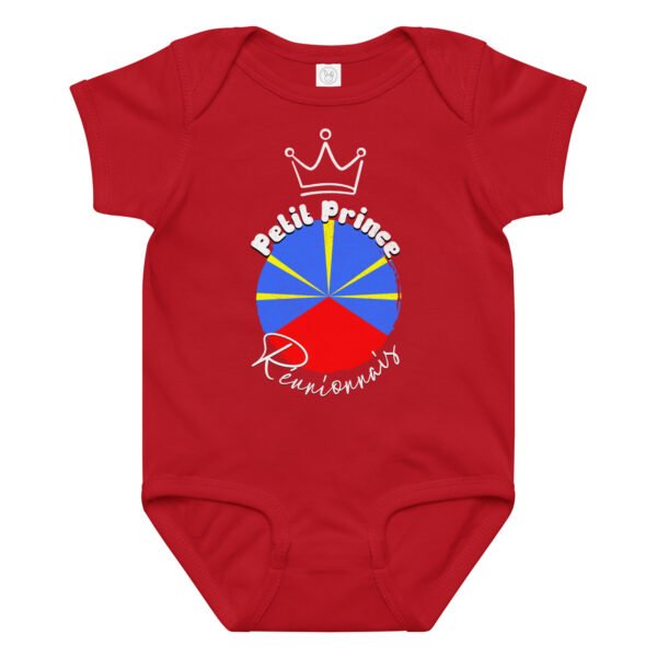 🌋 Petit Prince Réunionnais — Body bébé garçon 100% coton – Image 12