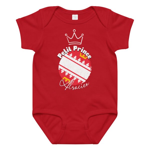 👑 Petit Prince Alsacien — Body bébé garçon 100% coton – Image 12