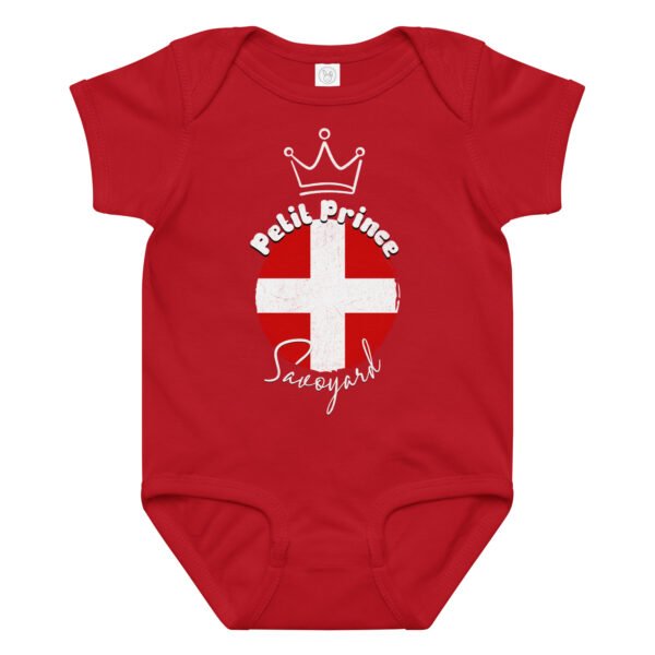 👑 Petit Prince Savoyard — Body Bébé Garçon – Image 12