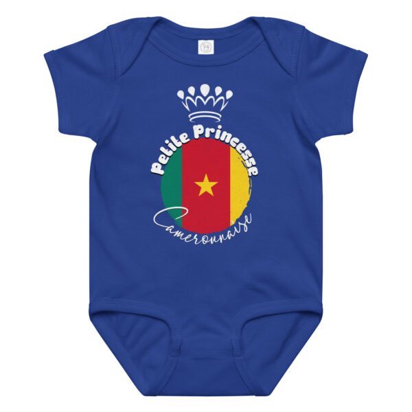 👑 Petite Princesse du Cameroun — Body Bébé Fille 100% Coton – Image 13
