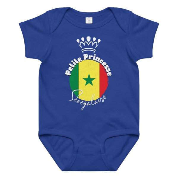 👑 Petite Princesse Sénégalaise — Body bébé fille 100% coton – Image 13