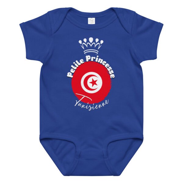 👑 Petite Princesse Tunisienne — Body Bébé Fille en Coton – Image 13